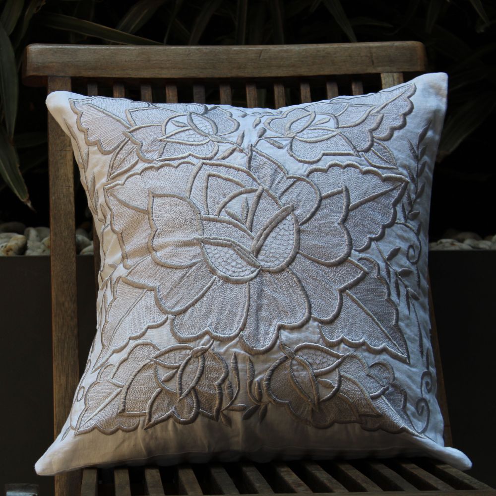 Yucatecan Flowers Cushion