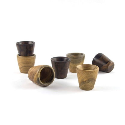 Wooden Mezcal Holders