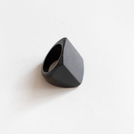 Square Horn Tip Ring 