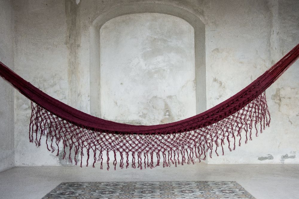 Open Macrame Hammock