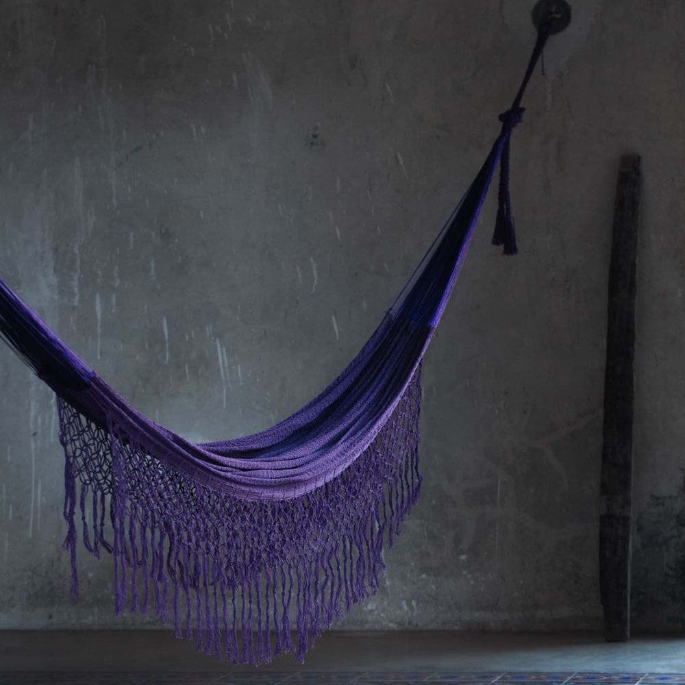 Open Macrame Hammock