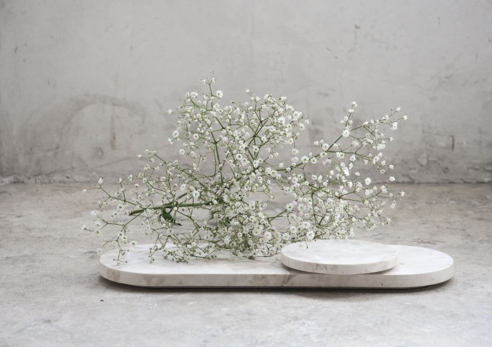 Round soap dish